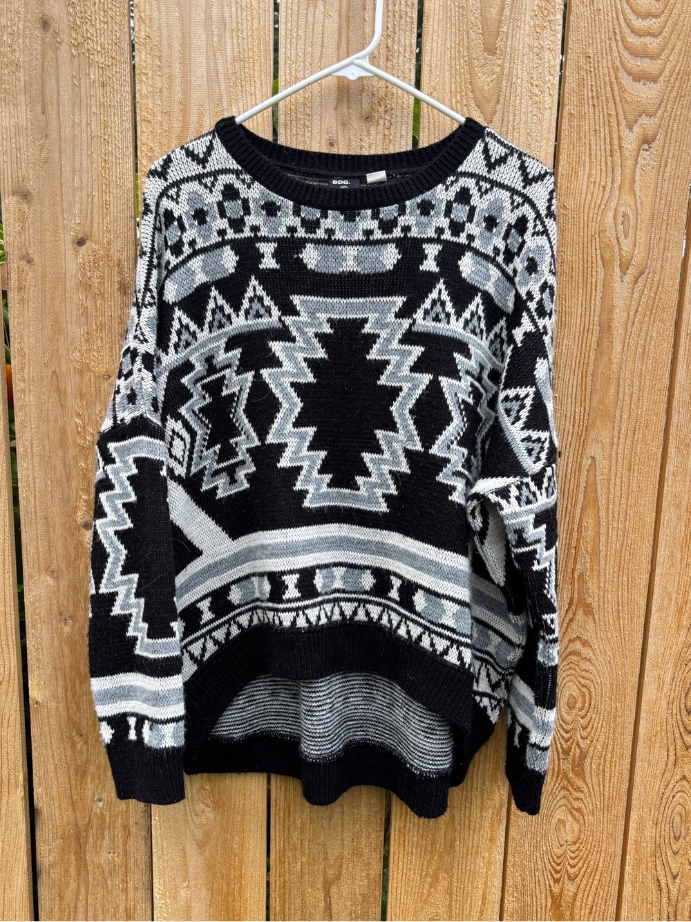 Urban Outfitters Aztec Style Crewneck Sweater